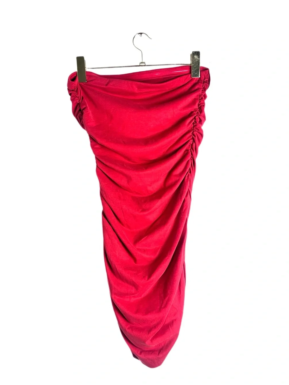 NWT Anthropologie The Gabbie Strapless Ruched Mini Tube Dress Size S - Picture 4 of 4